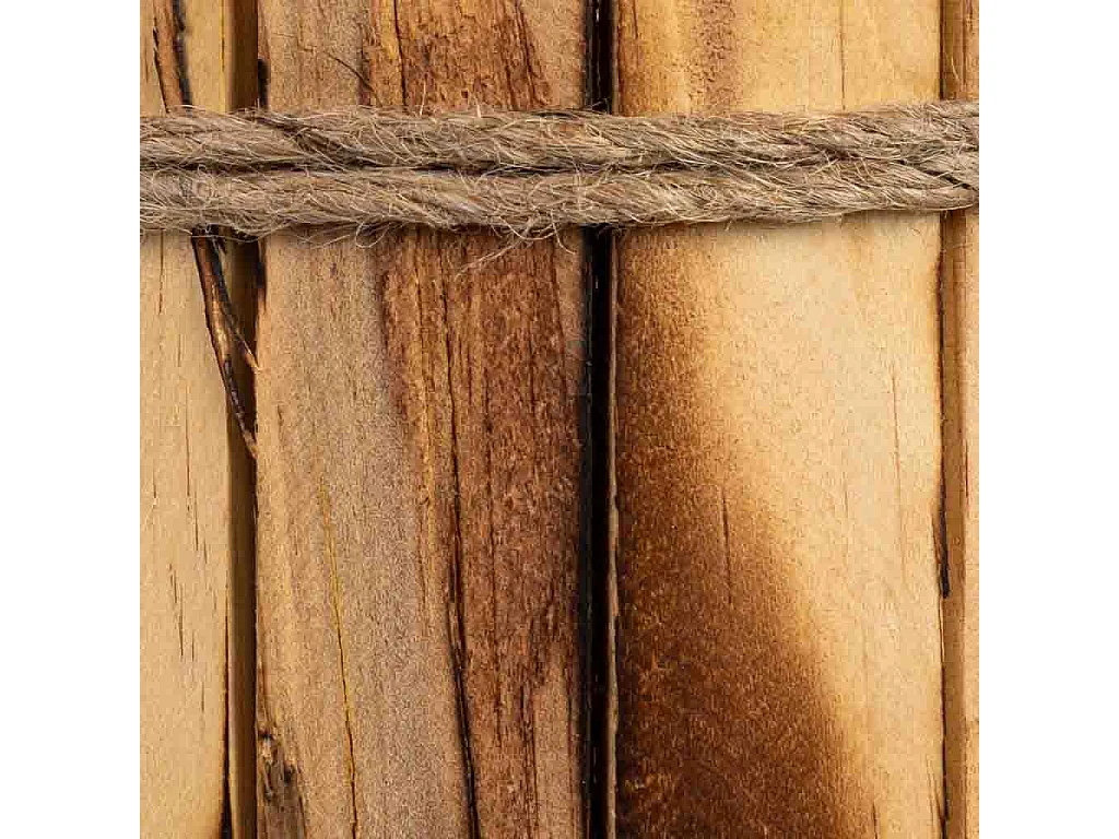 Panier rond en bois 19x19x10h cm