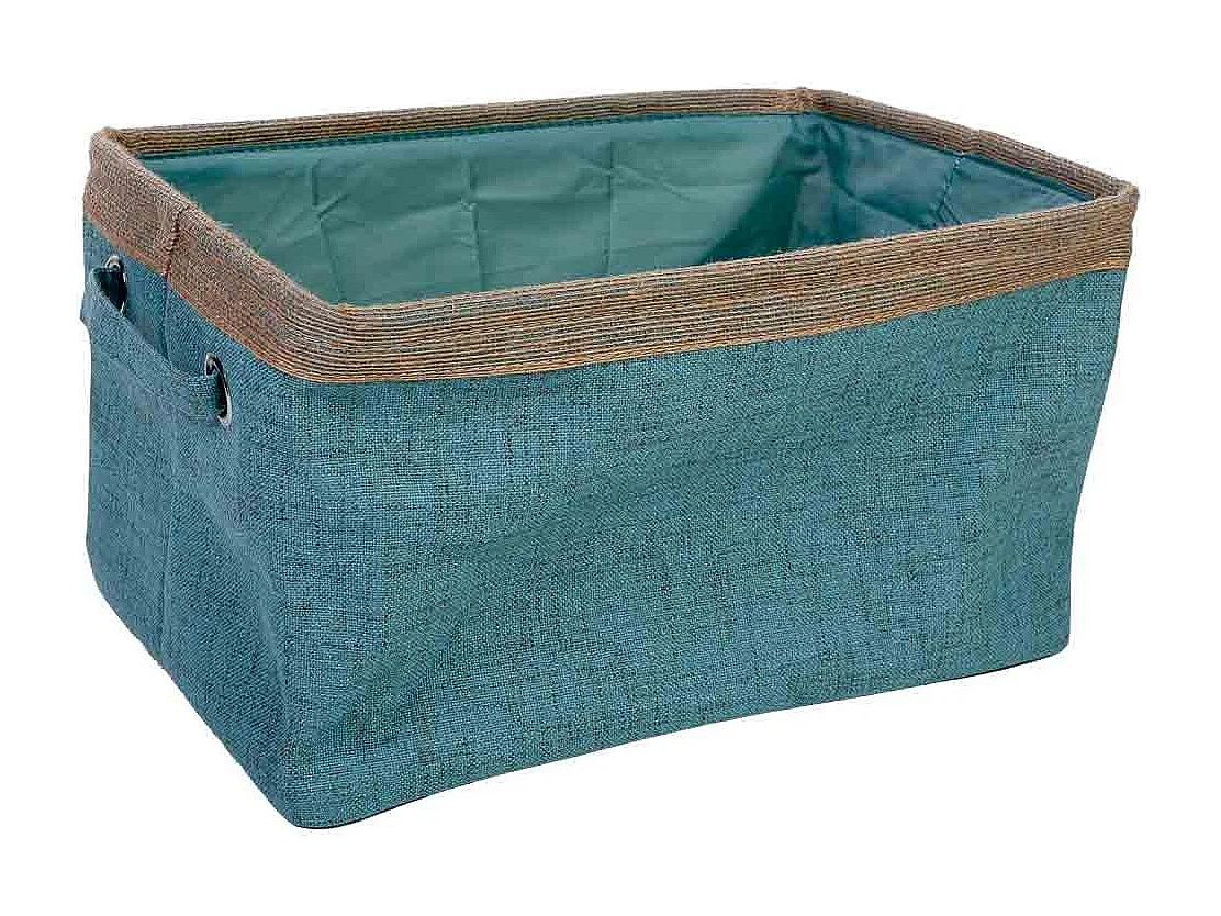 Panier de rangement en tissu 36x24x20