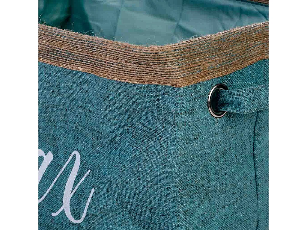 Panier de rangement en tissu 36x24x20