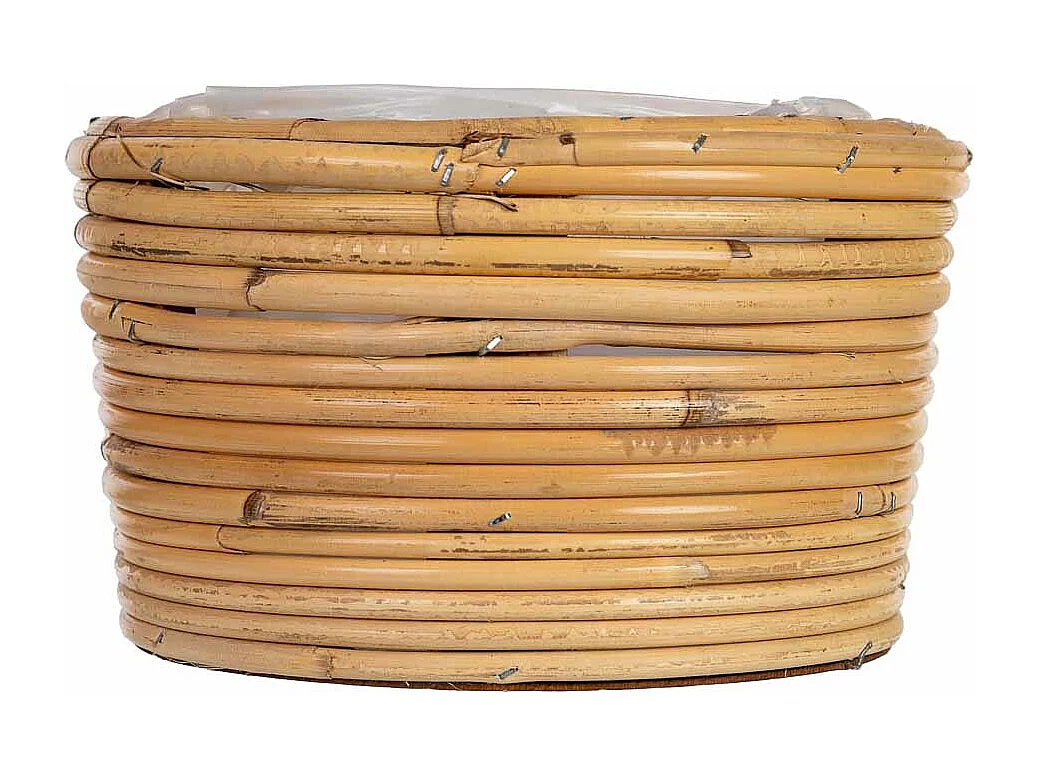 Cesto oval em bambu 30x21x12h cm