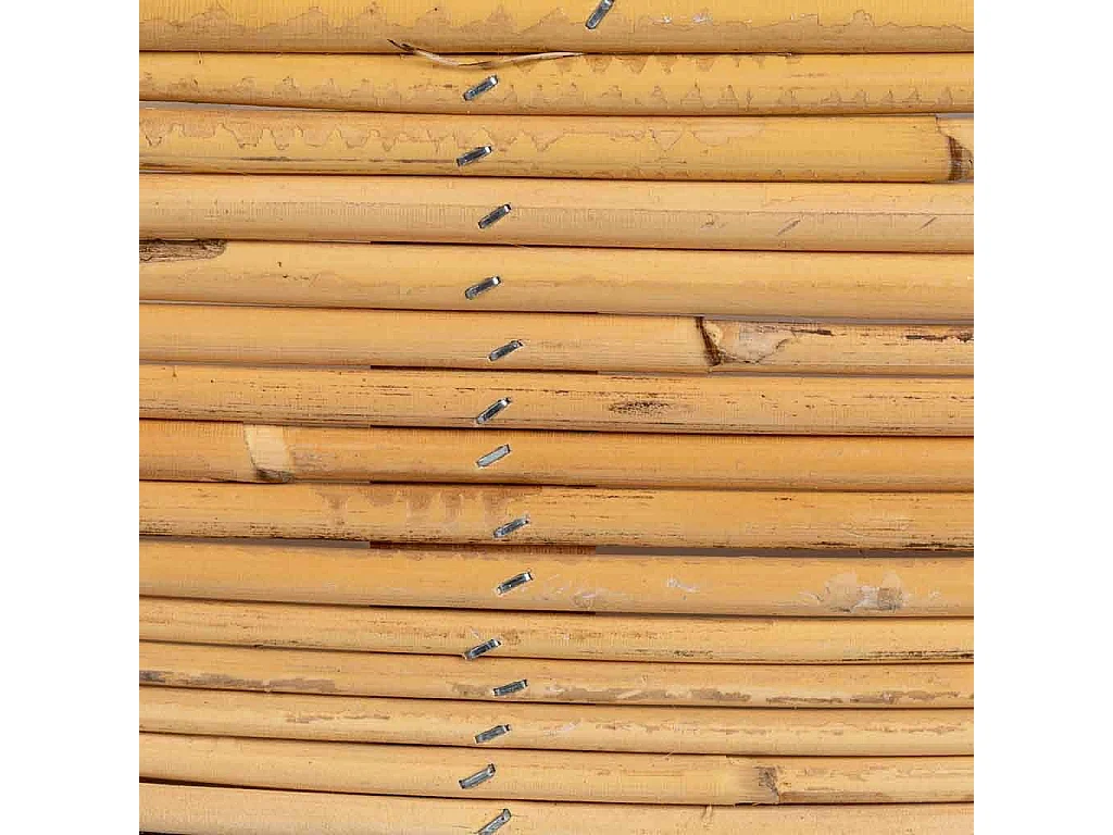 Cesto oval em bambu 30x21x12h cm