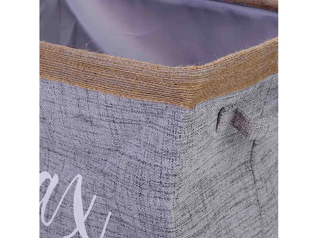 Aufbewahrungskorb aus Stoff 36x24x20