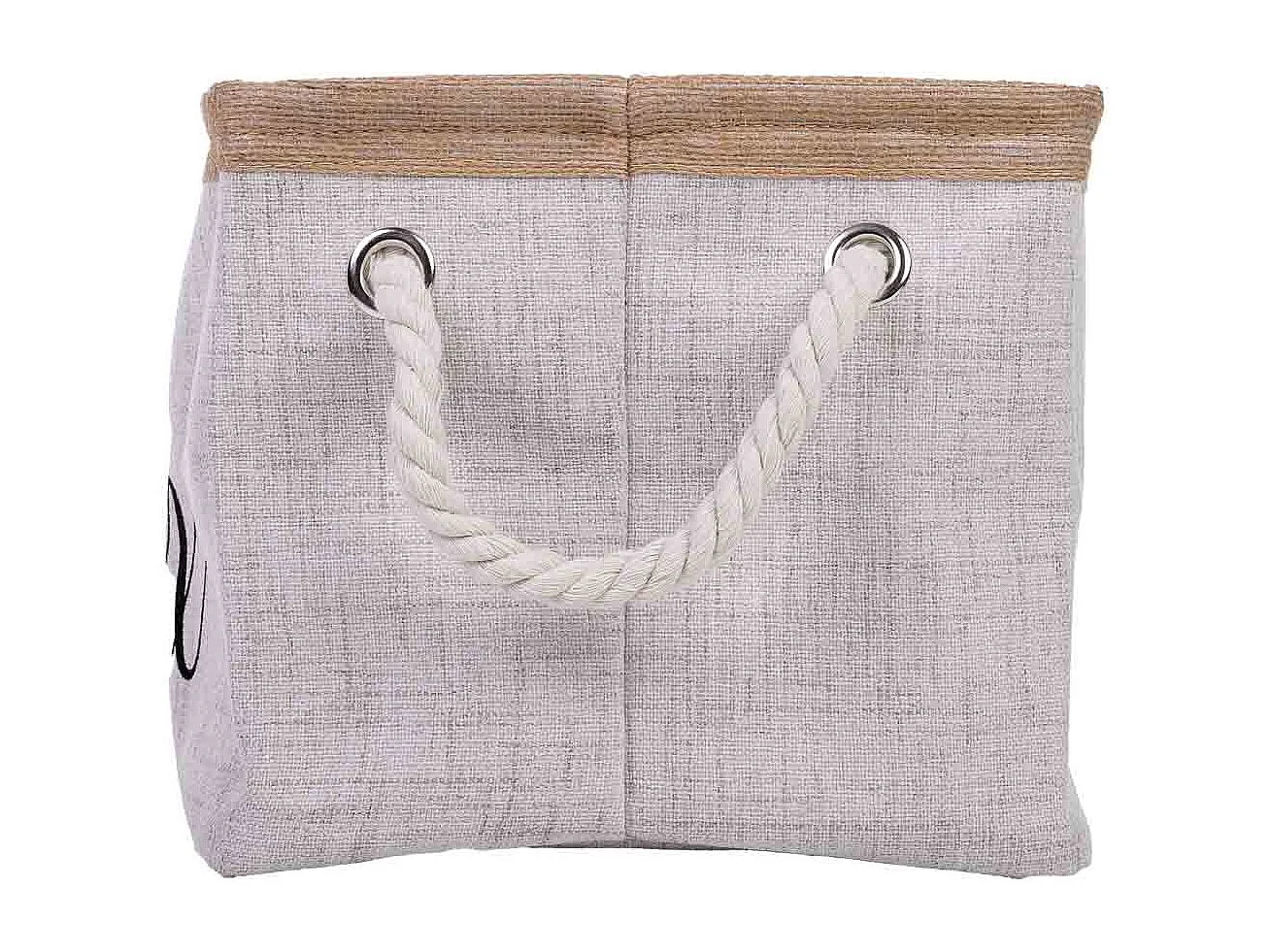 Cesto de almacenamiento de tela 36x24x20