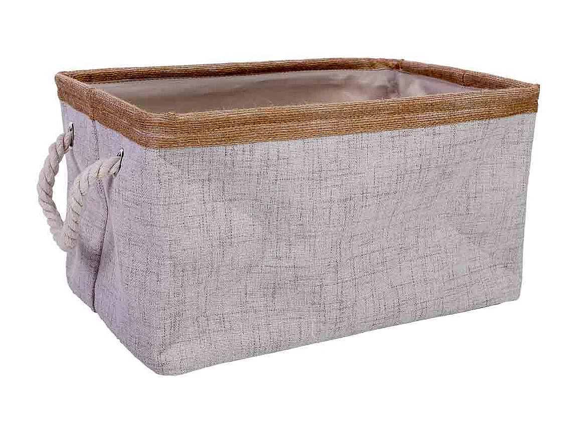 Aufbewahrungskorb aus Stoff 36x24x20