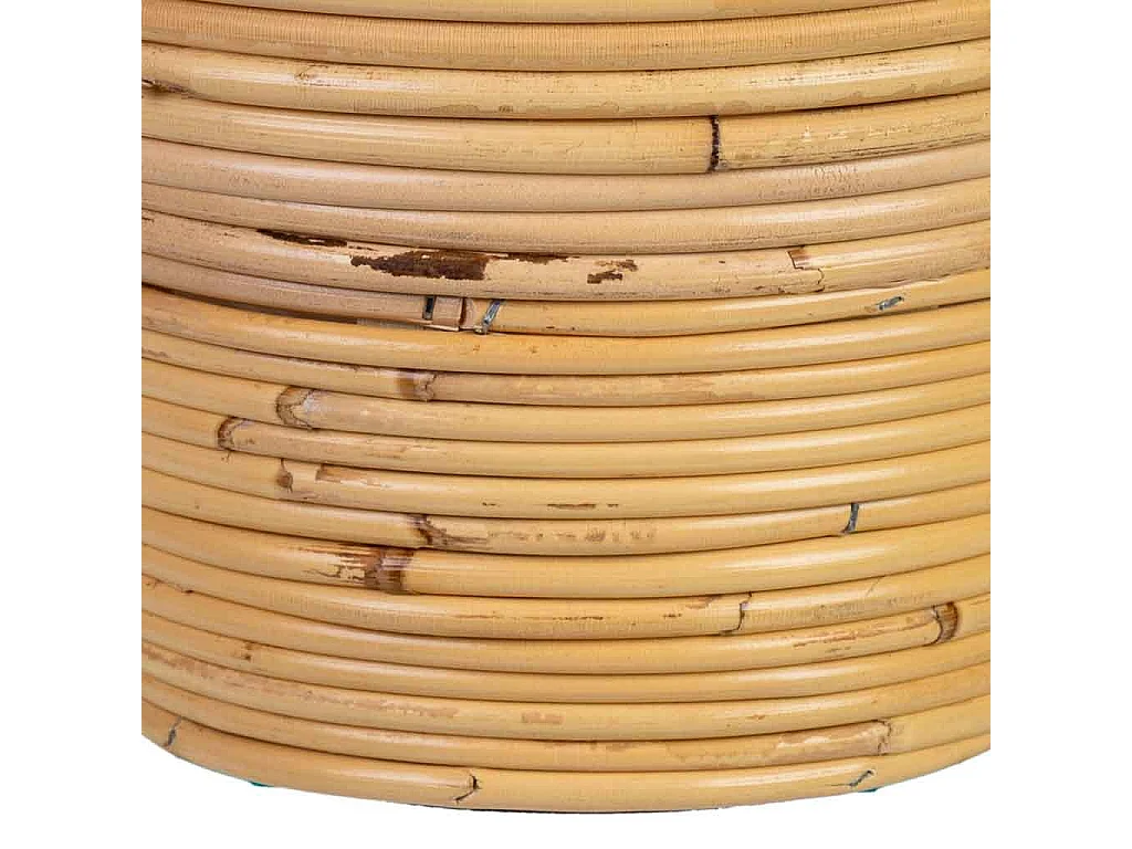 Cesto redondo em bambu 25x25x19h cm