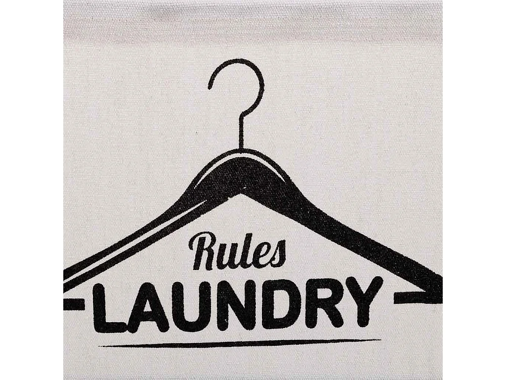 Aufbewahrungskorb aus Metall und Stoff 40x28x22/29