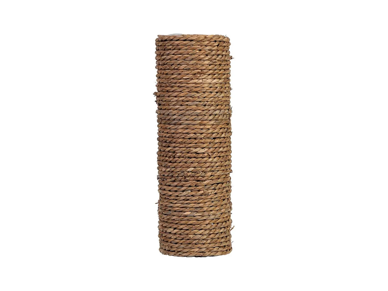 Vase en corde 17x17x49h cm