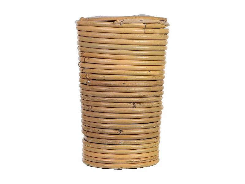 Vaso em bambu 15x15x23h cm