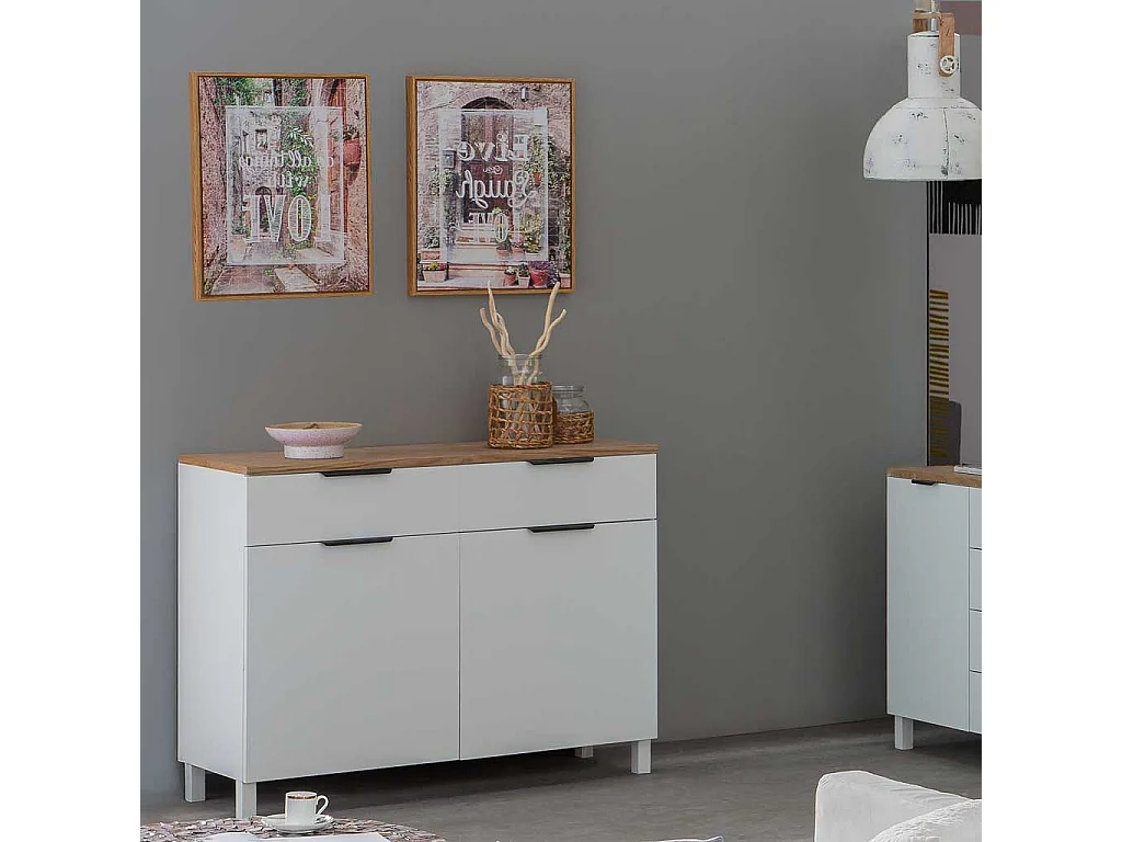 Vase en verre doublé de fibres naturelles