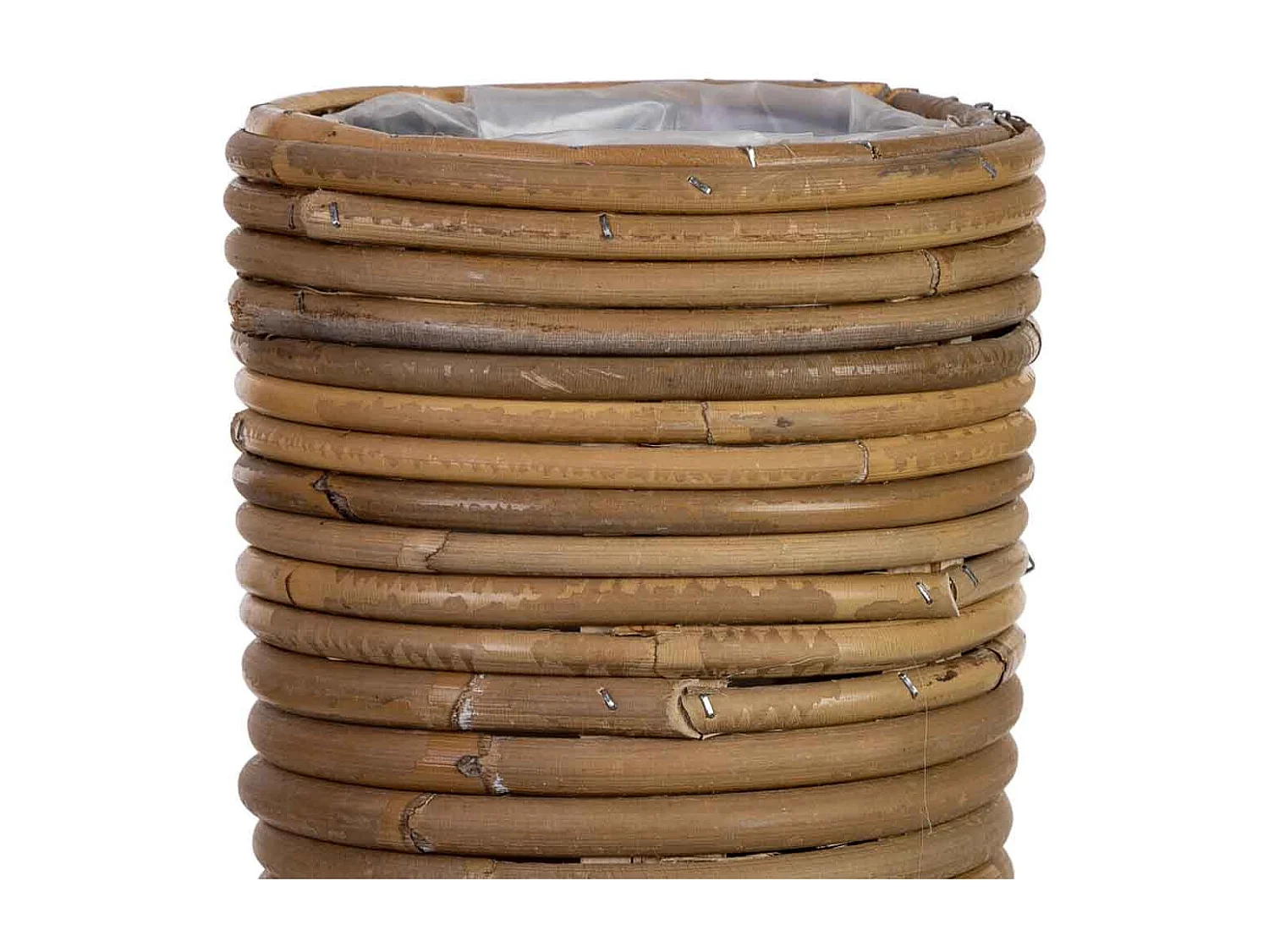 Vaso de bambu 16x16x39h cm