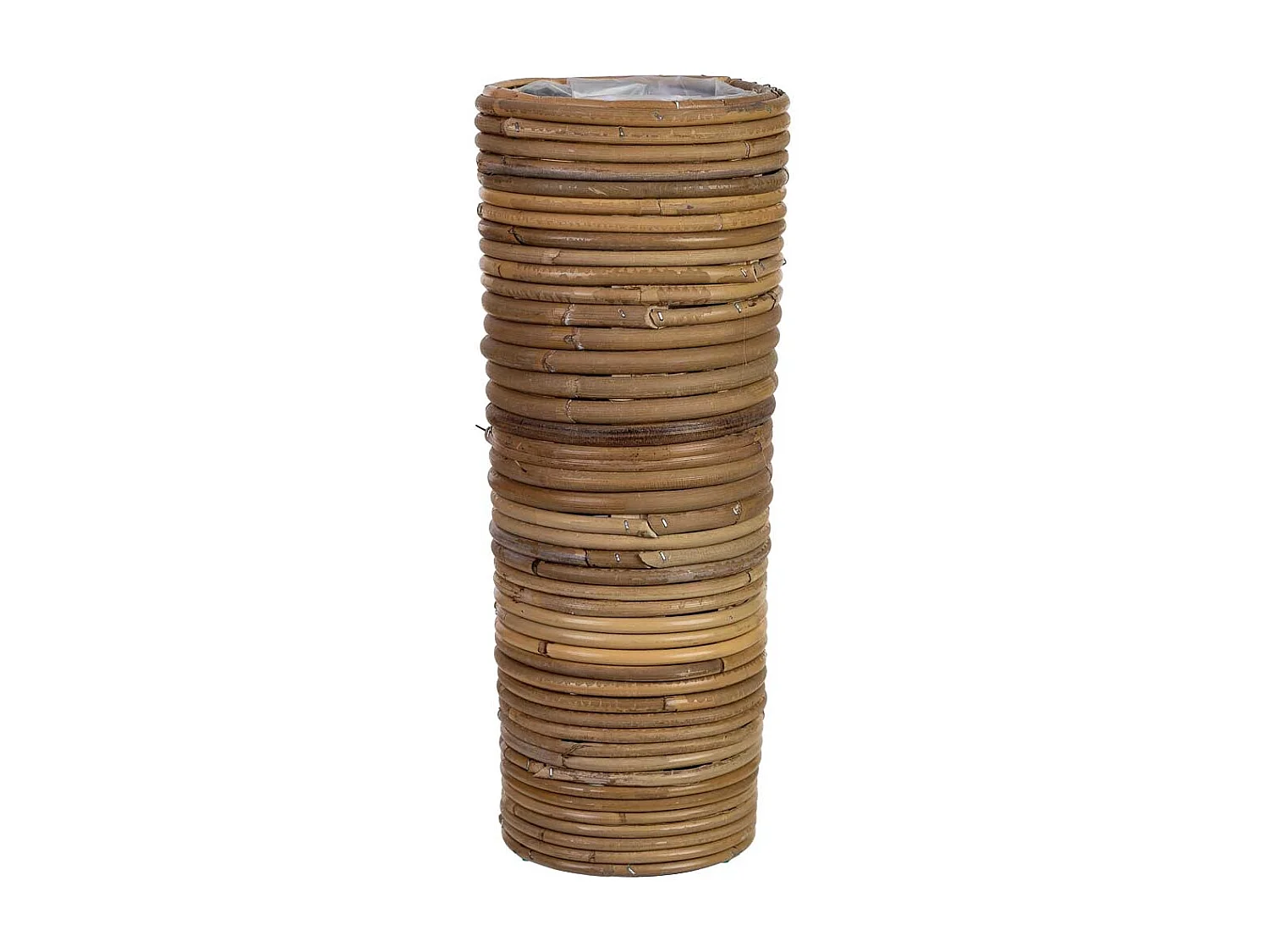 Vaso in bambù 16x16x39h cm