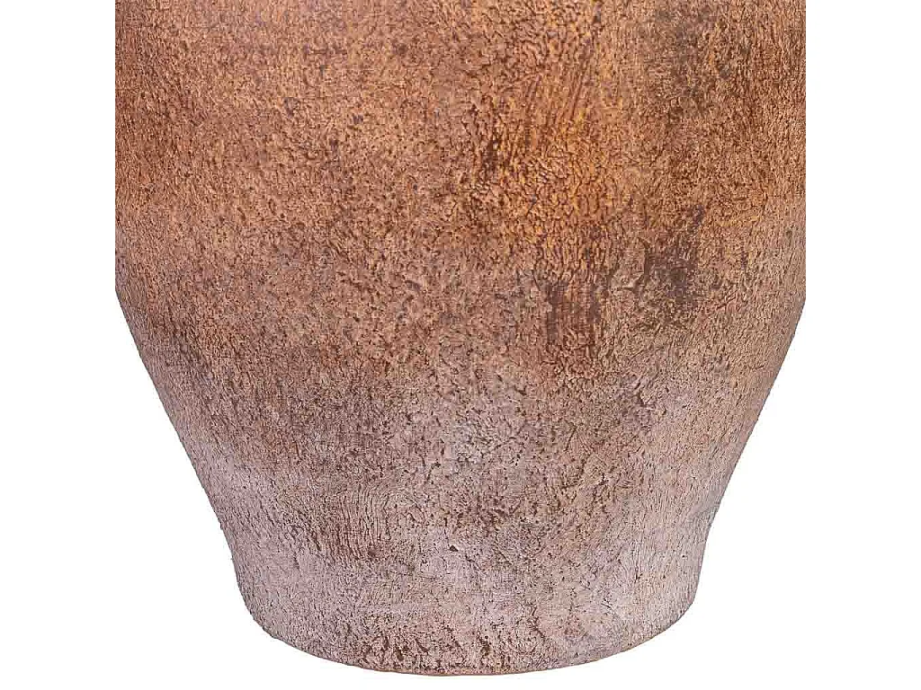Vaso de magnésio castanho 30,5x30,5x37h cm