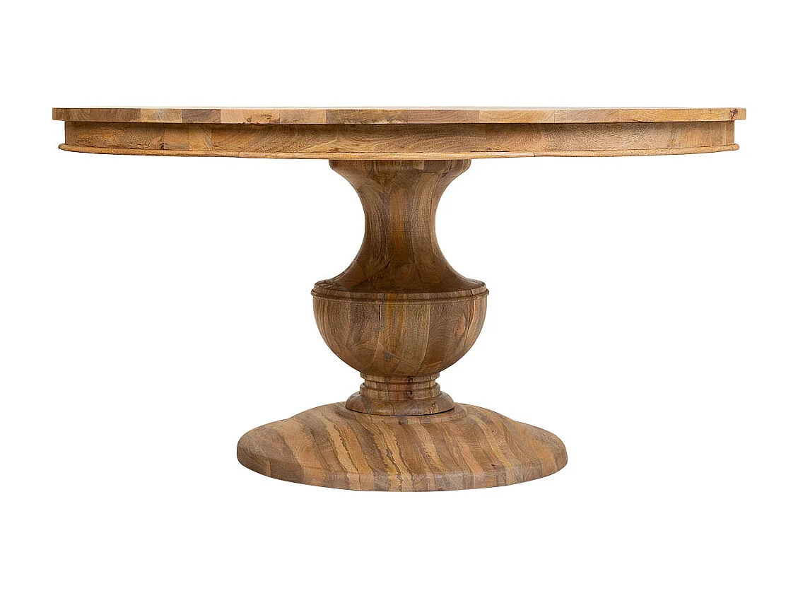 Mesa de comedor de madera marrón 150x77