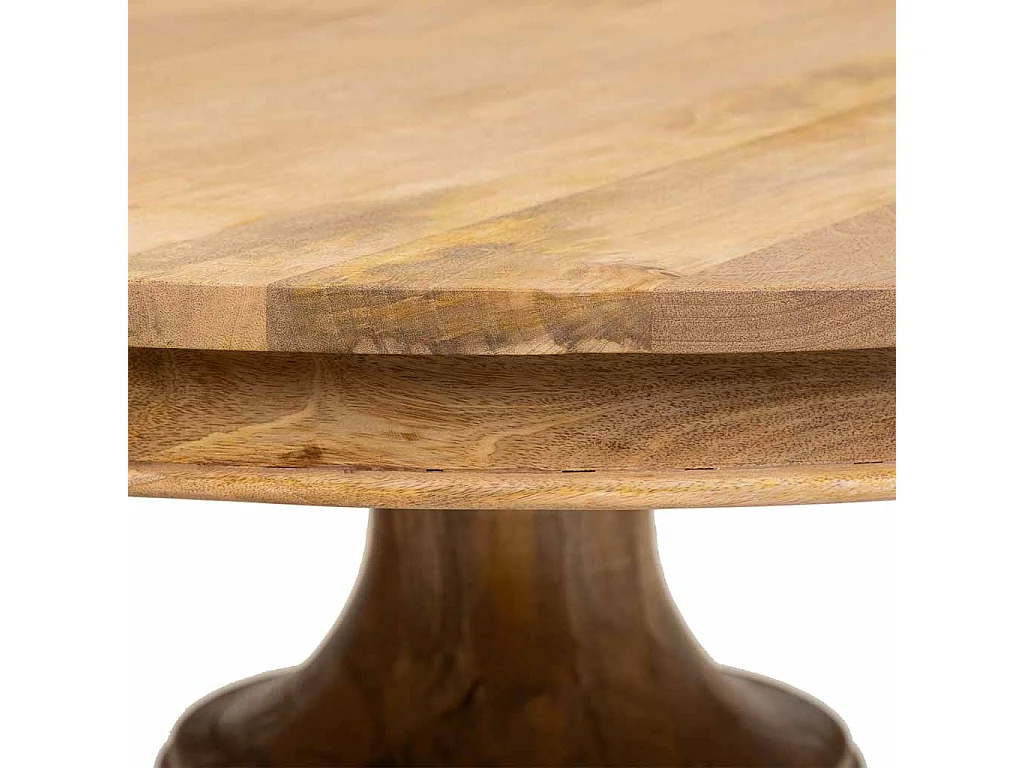 Mesa de comedor de madera marrón 150x77
