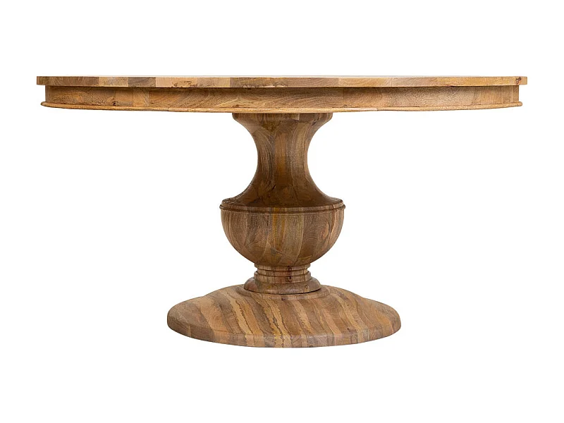 Mesa de comedor de madera marrón 150x77