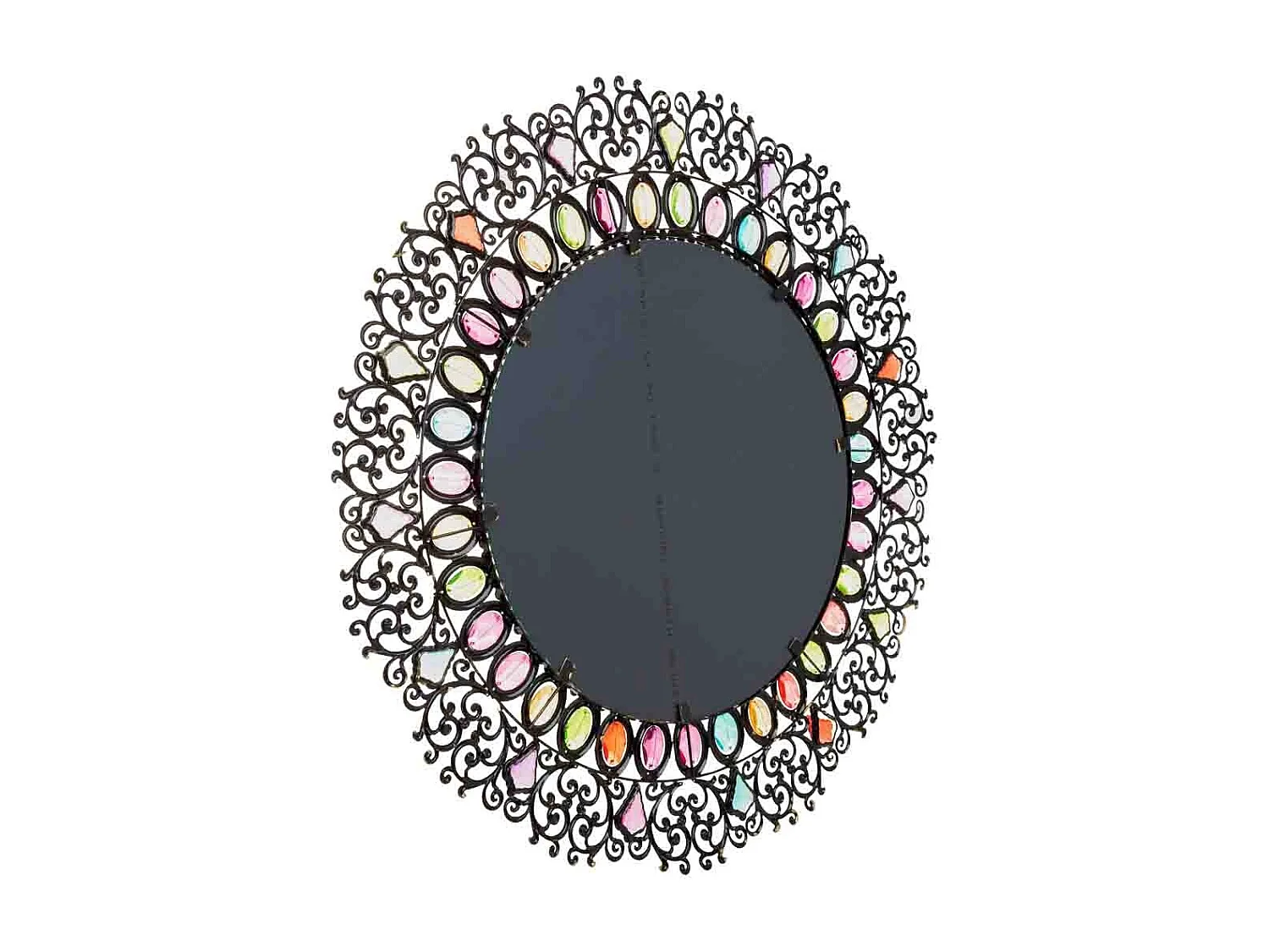 Espejo con cristal acrilico de colores D60x60