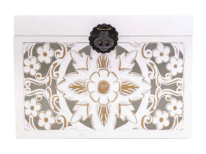 Coffre en bois 60x40x42h cm