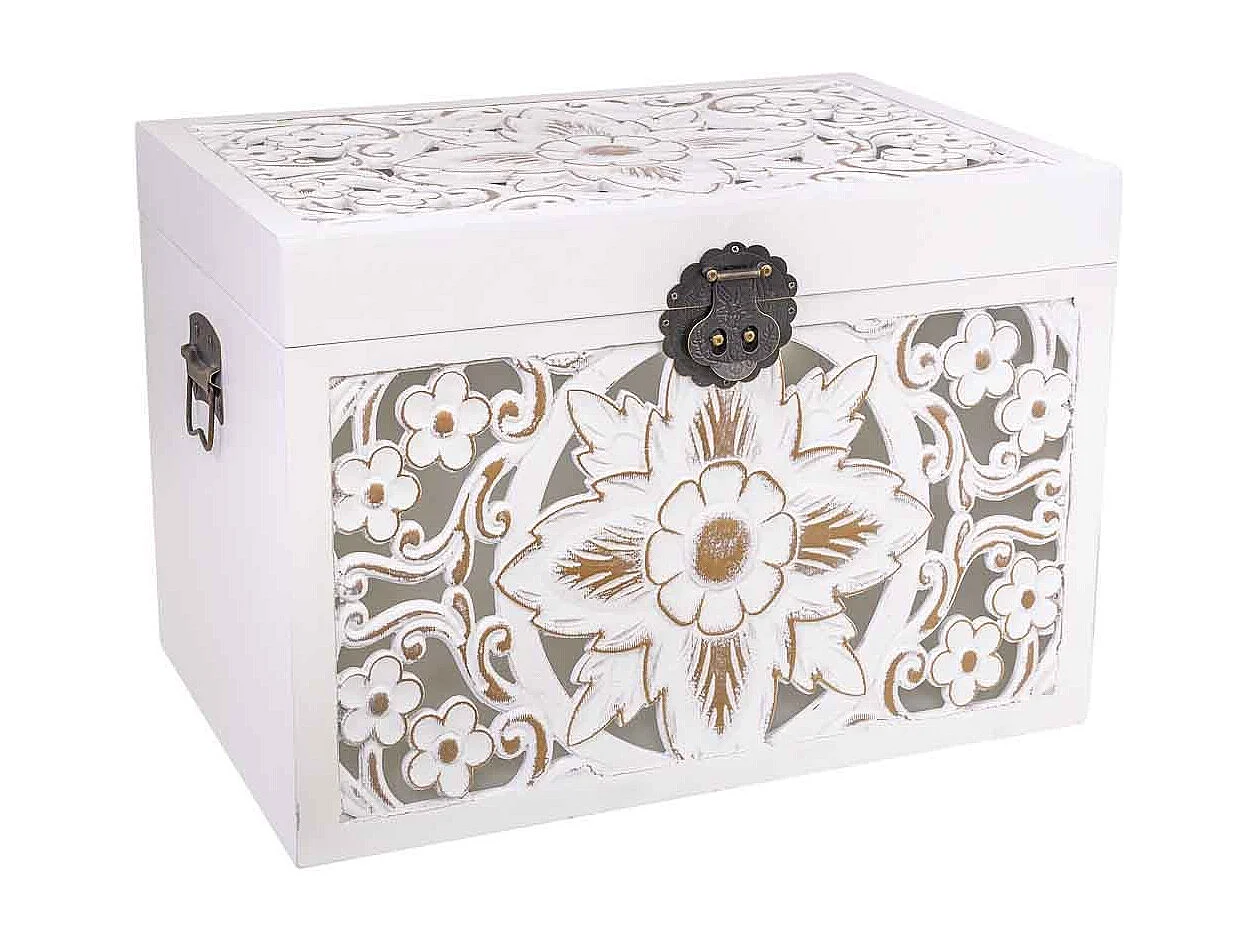 Coffre en bois 60x40x42h cm