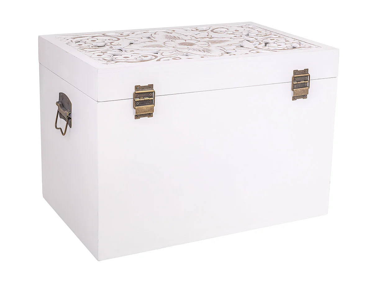 Coffre en bois 60x40x42h cm