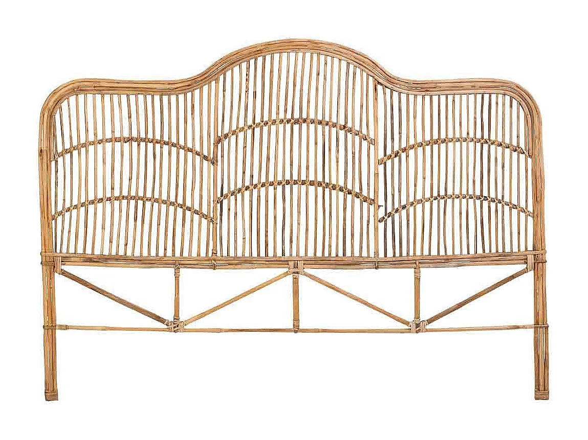 Cabecero de cama de caña 178x02x127h cm