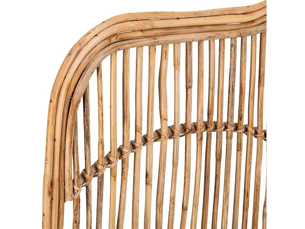 Cabecero de cama de caña 178x02x127h cm