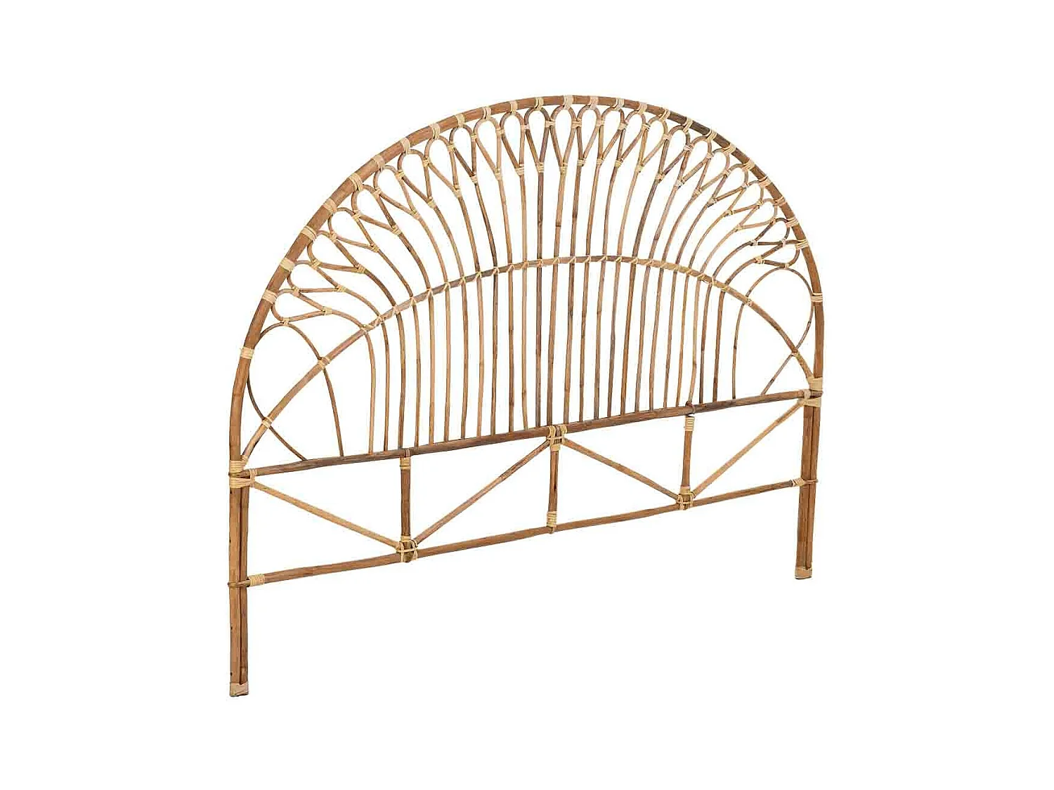 Tête de lit en rotin 178x02x127h cm