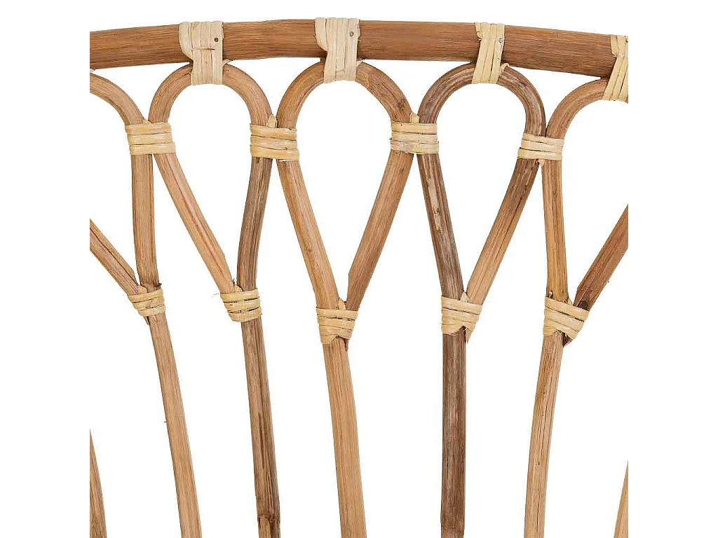 Cabecero de cama de caña 178x02x127h cm