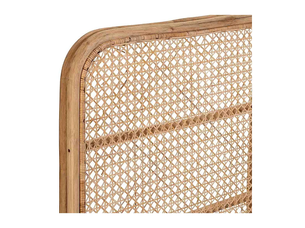 Tête de lit en rotin 178x02x127h cm