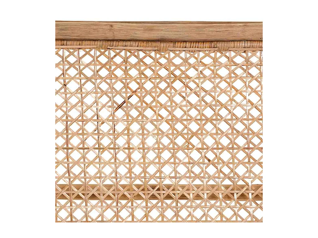 Tête de lit en rotin 178x02x127h cm