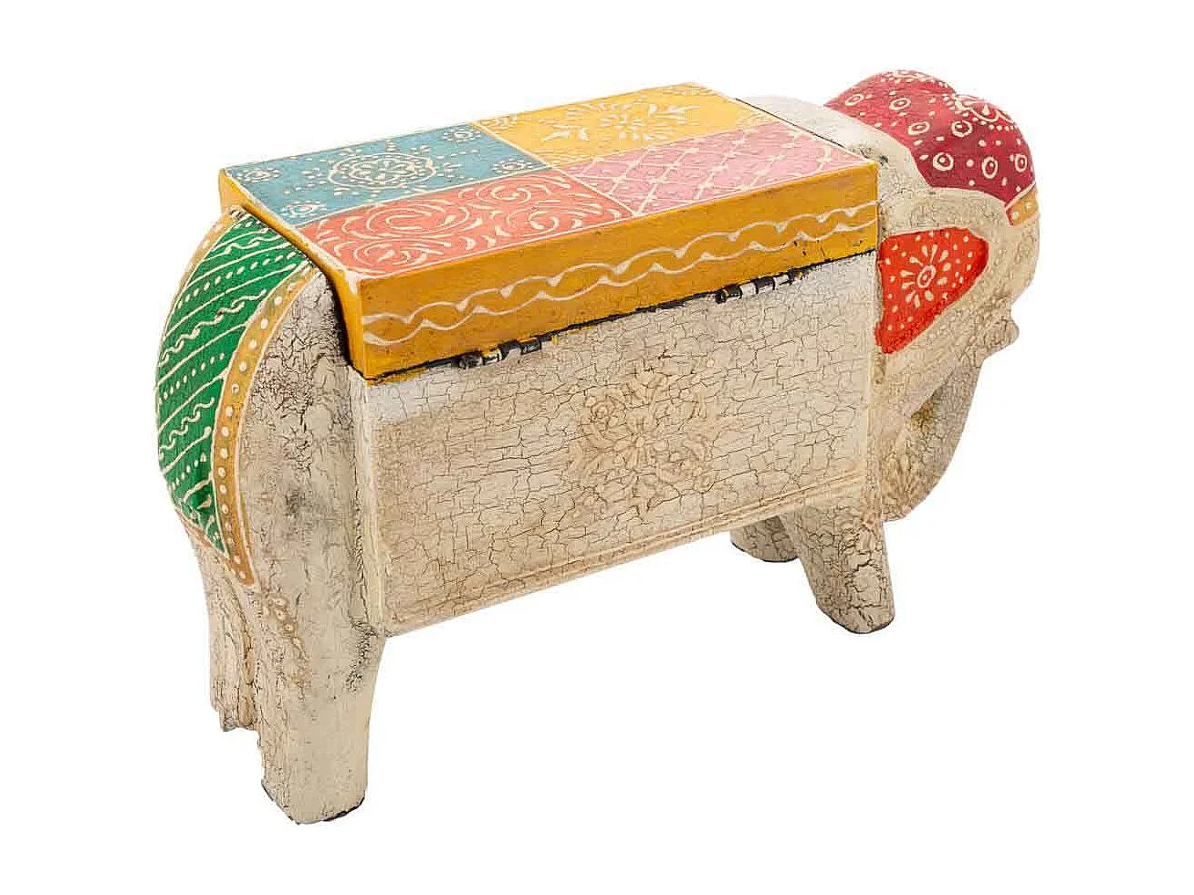 Coffret à bijoux en bois 27x10x16h cm