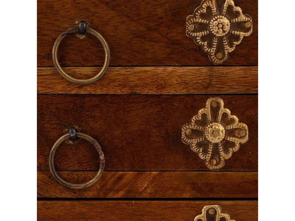 Coffret à bijoux en bois avec 7 tiroirs 23x12,7x31,5h cm