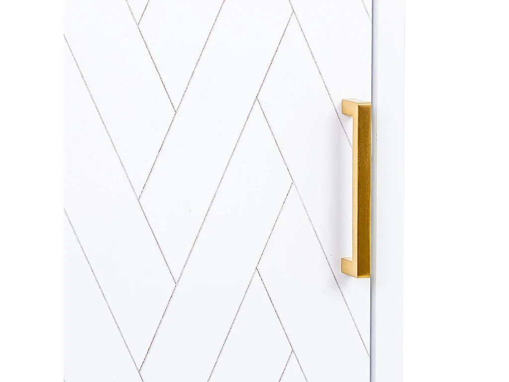 Armario de 3 estantes madera y metal 40.5x37x139,5h cm