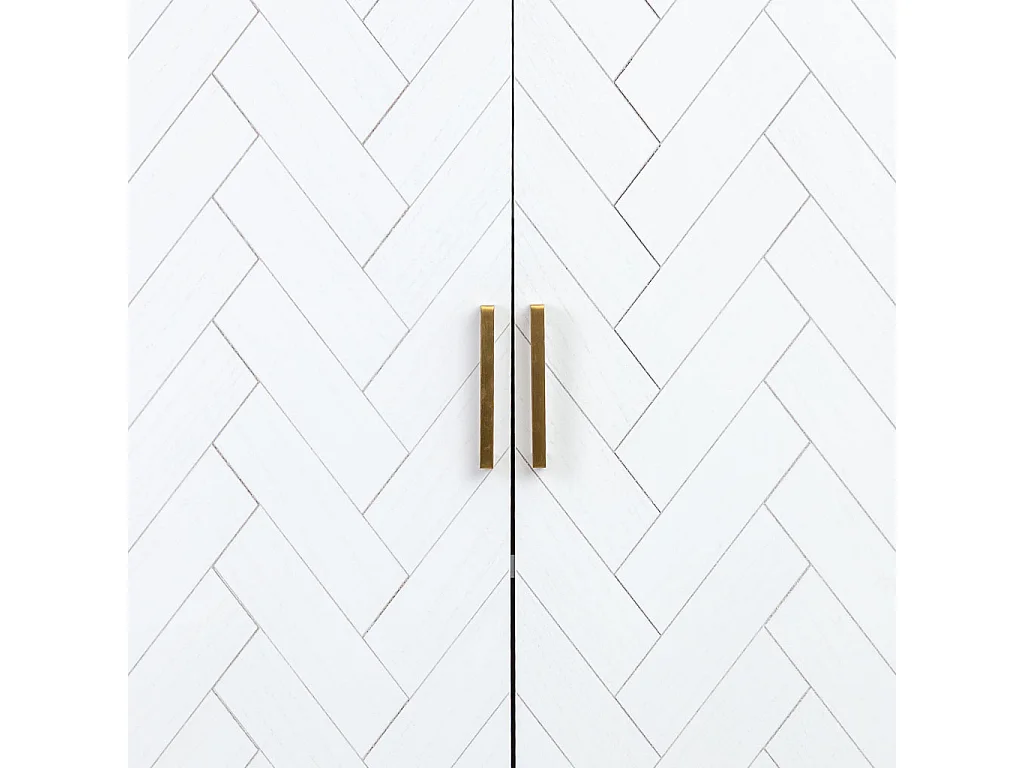 Armadio 2 ante in legno e metallo 100x40x160h cm