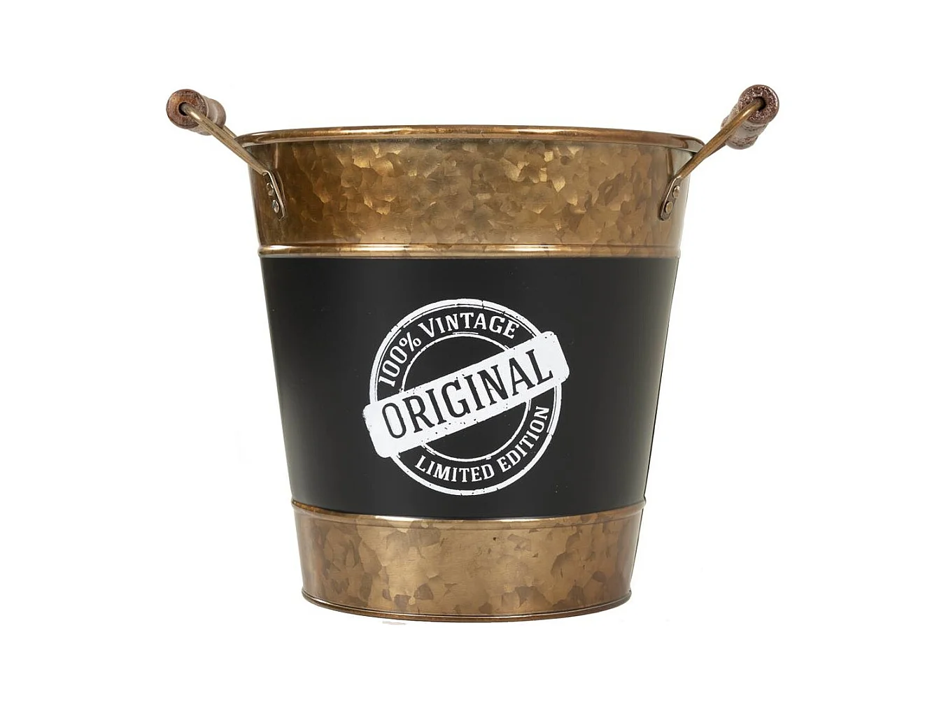 Bandeja para cubos de gelo em metal dourado d23/25x23/28