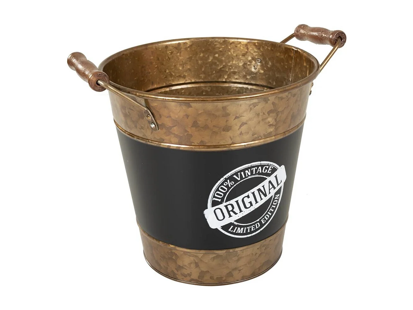 Bandeja para cubos de gelo em metal dourado d23/25x23/28