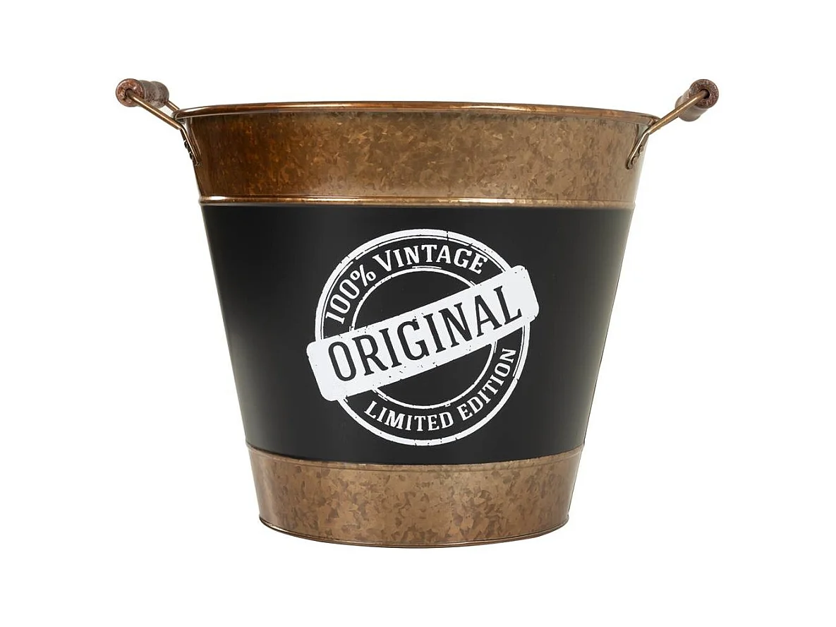 Bandeja para cubos de gelo em metal dourado d33/38x28/30