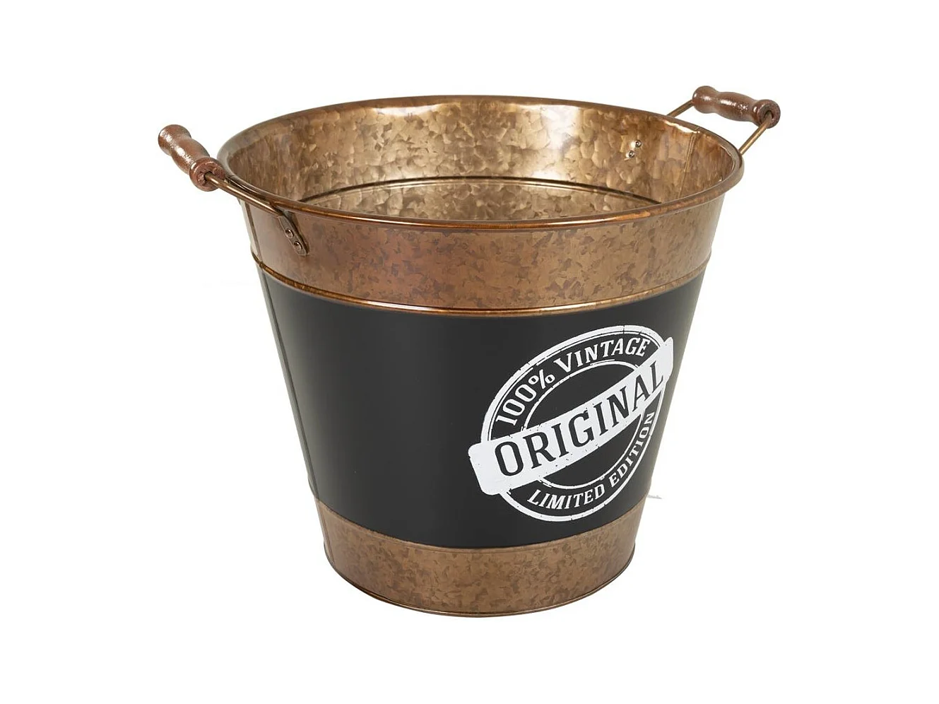 Bandeja para cubos de gelo em metal dourado d33/38x28/30