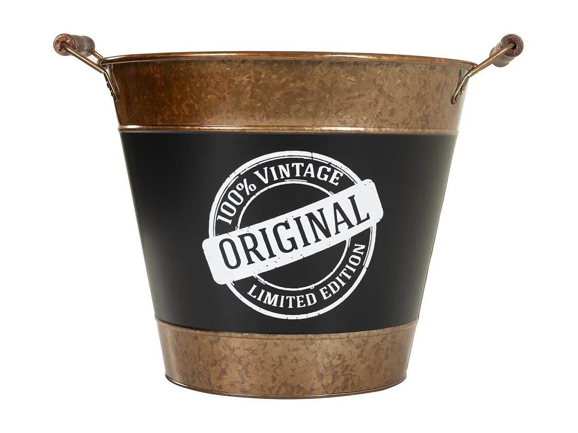 Bandeja para cubos de gelo em metal dourado d33/38x28/30