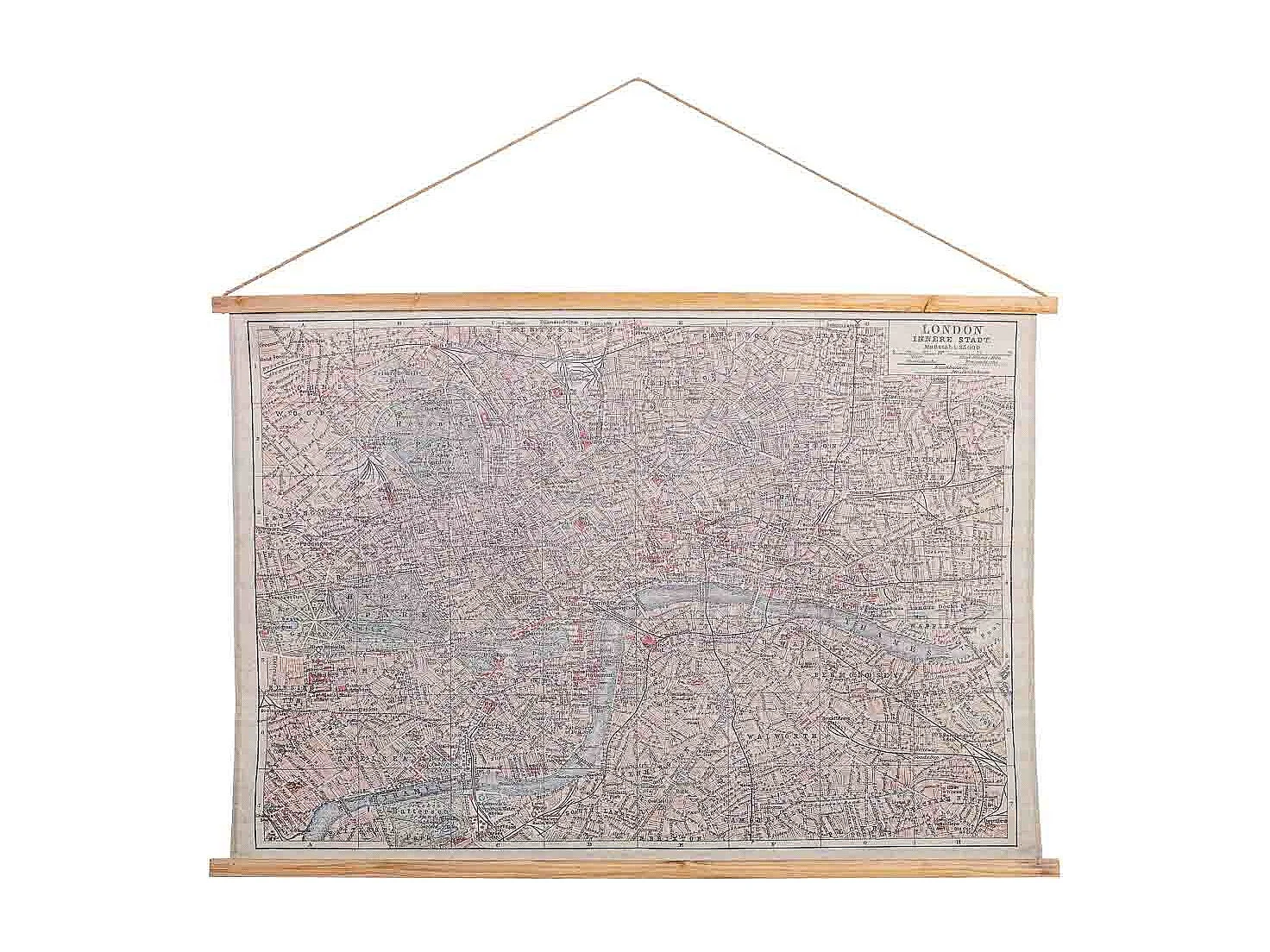 Lienzo pergamino de tela impresa 125x86x1,7h cm