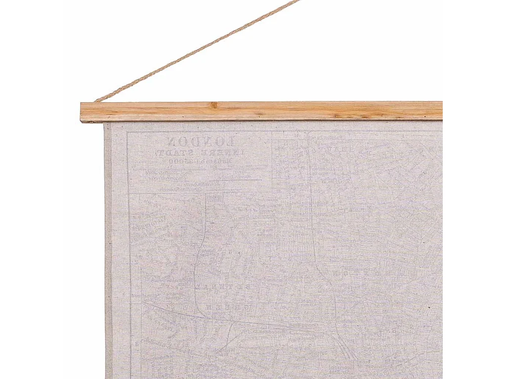 Lienzo pergamino de tela impresa 125x86x1,7h cm