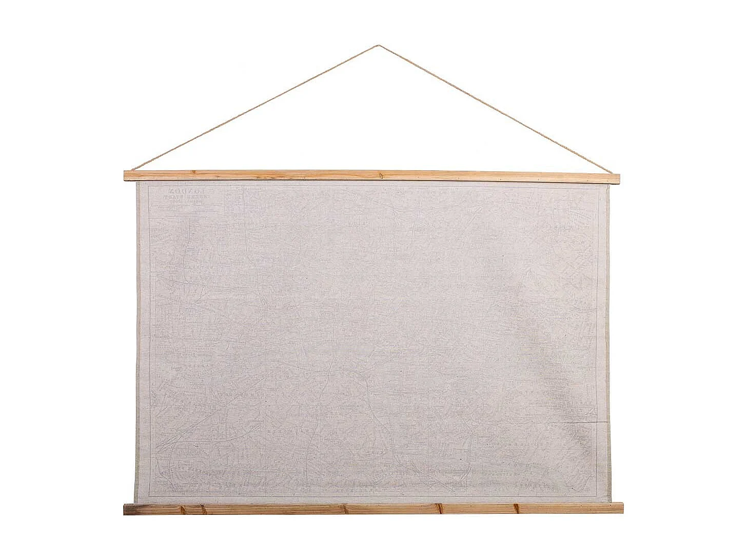 Toile parchemin en tissu imprimé