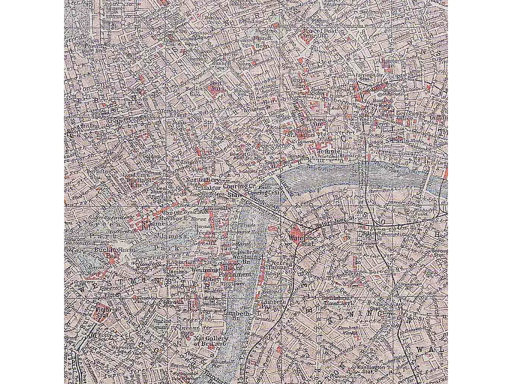 Toile parchemin en tissu imprimé