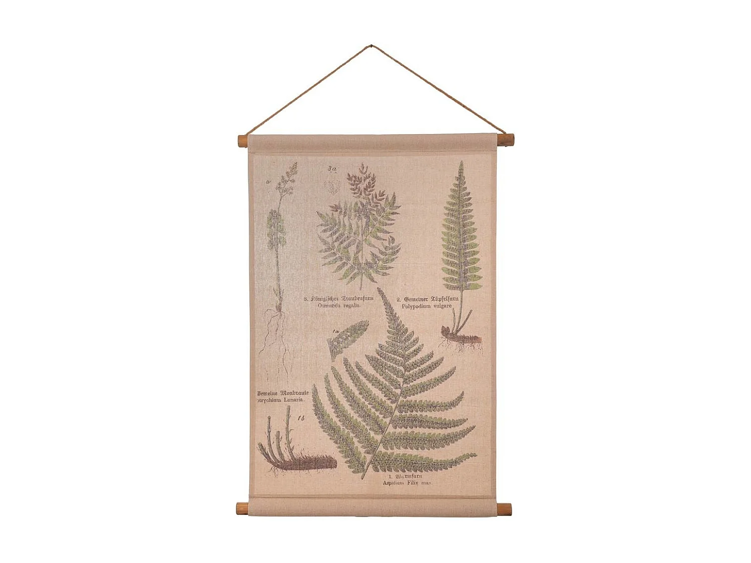 Mehrfarbige Pergamentleinwand 55x75x2,5 cm