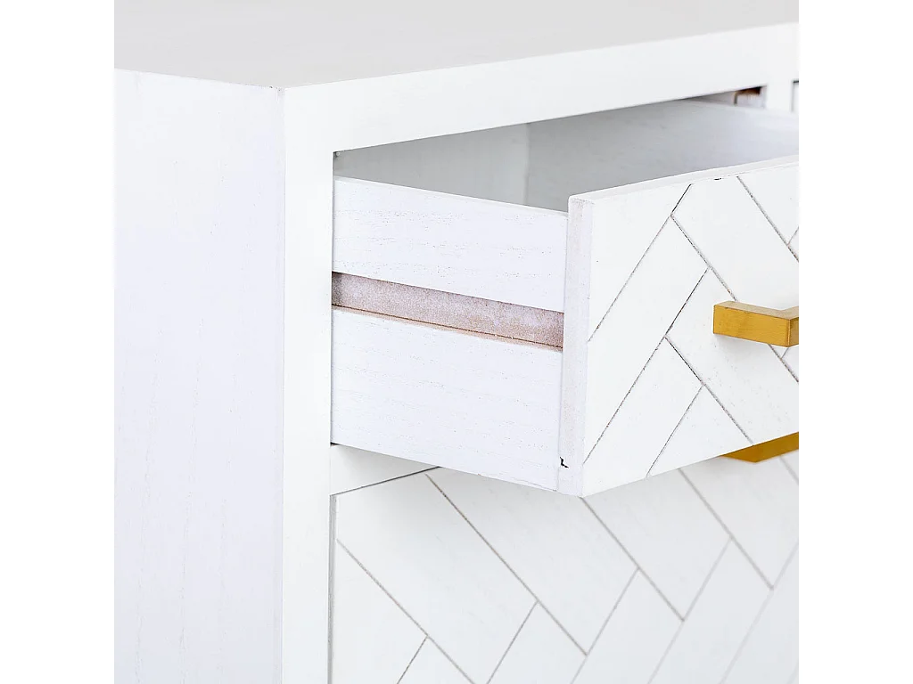 Sapateira com 2 gavetas e 2 portas, madeira e metal, 70x32x120h cm