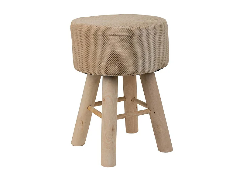 Stuhl aus braunem Leder und Metall, 39x52x84H cm