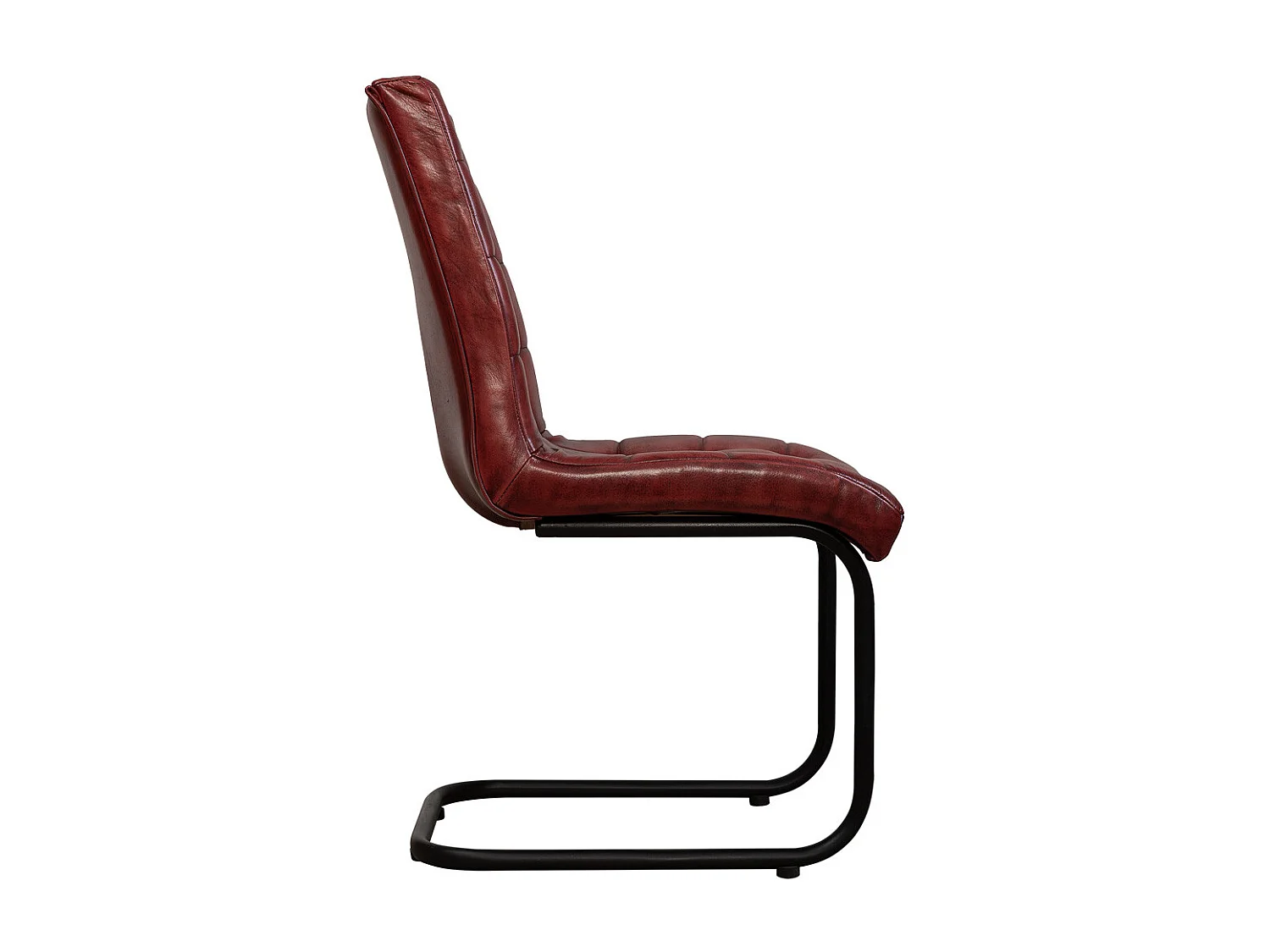 Stijlvolle en uniek comfortabele rode keramische kruk