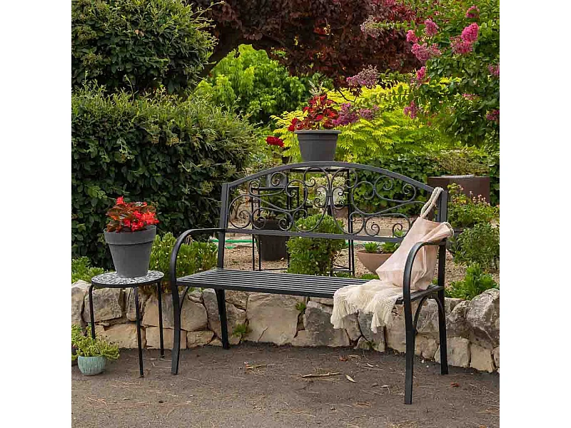 Mobile da ingresso in metallo e legno con 3 cassetti 120x35x79,5h cm