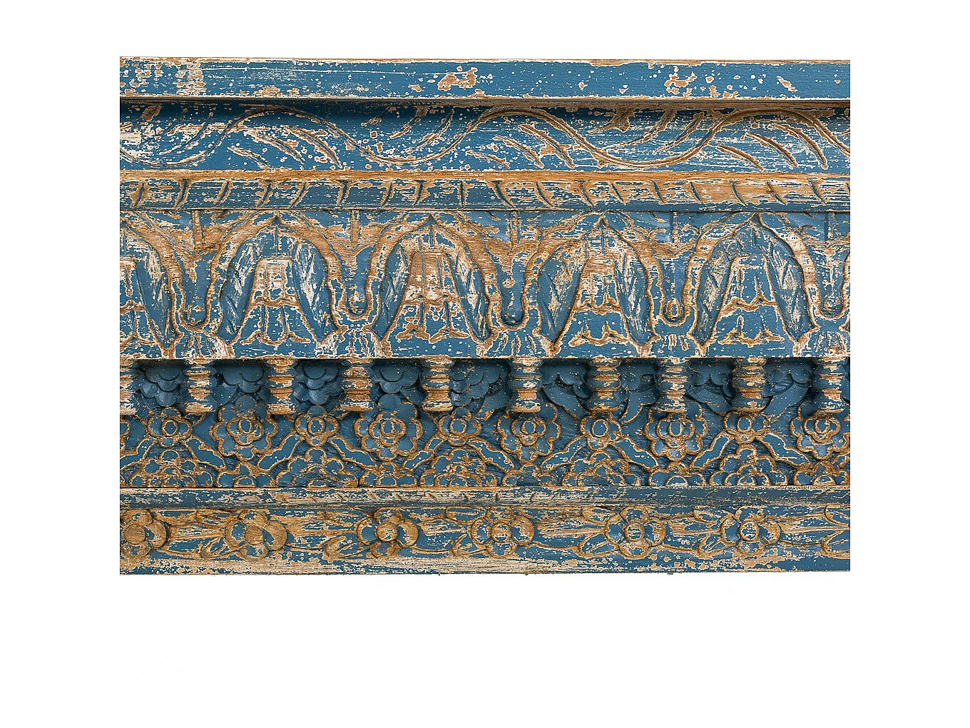 Mobile da ingresso in legno fatto a mano 160x40x90