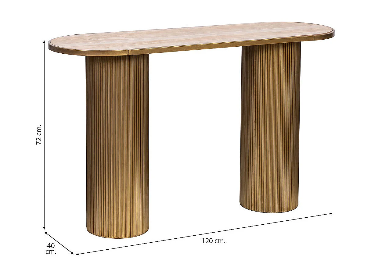 Table d'appoint en métal 46x46x45h cm