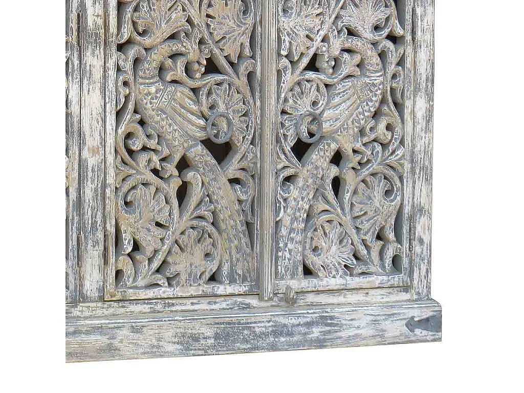 Buffet artisanal en bois 180x40x90h cm